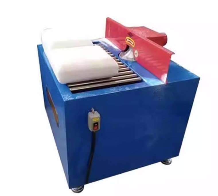 Sponge round edge cutting machine Foam pearl cotton trimming machine arc bevelled sofa hand soft bag mattress chamfer machine