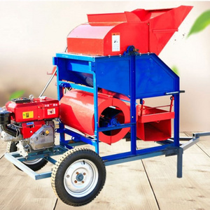 Small dry and wet peanut picking machine bagging groundnut pickers/Self-propelled peanut combine harvester