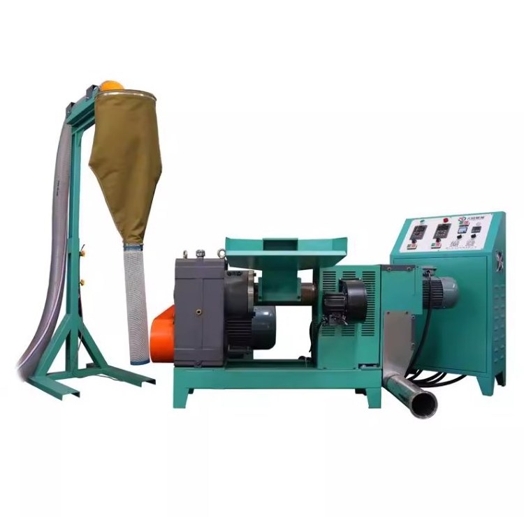 Air cooling plastic film recycling granulator machine/ Mini lab model film pelletizer /plastic granulating pelletizing machine