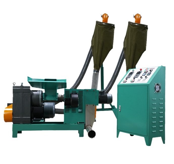 Air cooling plastic film recycling granulator machine/ Mini lab model film pelletizer /plastic granulating pelletizing machine