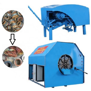 max 65cm scrap electric Motor Stator cutting Recycling Machine motor scrap metal cutting recycling disassembly machine automatic