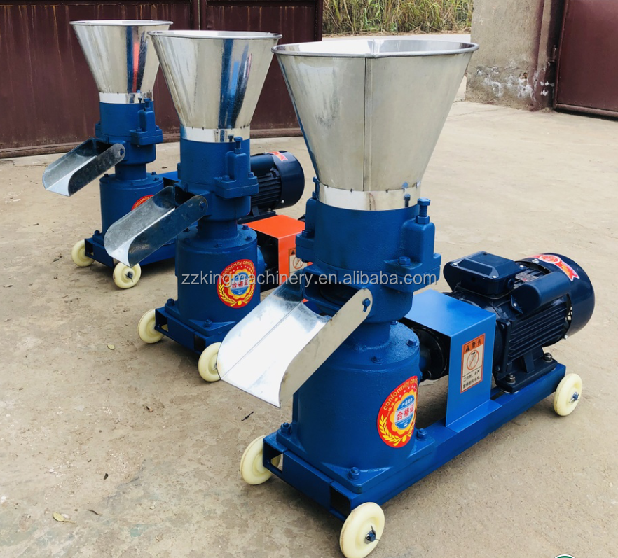 Small forage alfalfa flat die pellet mill machine for sale animal chicken feed pellet pelletizing making machine in philippines