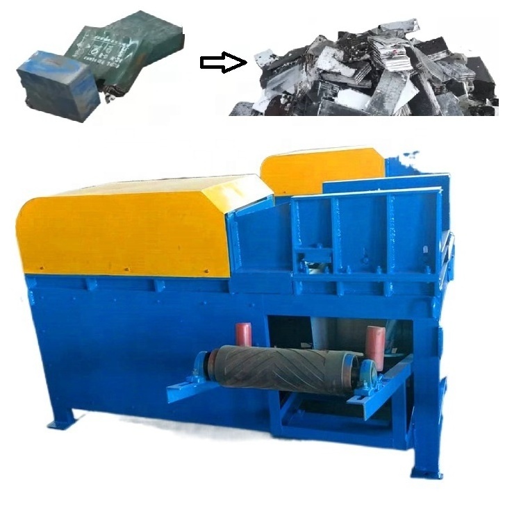 Car Used waste lead acid battery recycling Separation cutting Machine automatic