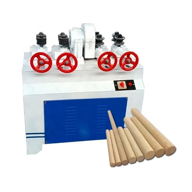 wooden Shovel handle Round shape Wood Rod Making Machine making wooden stick broom handle automatic