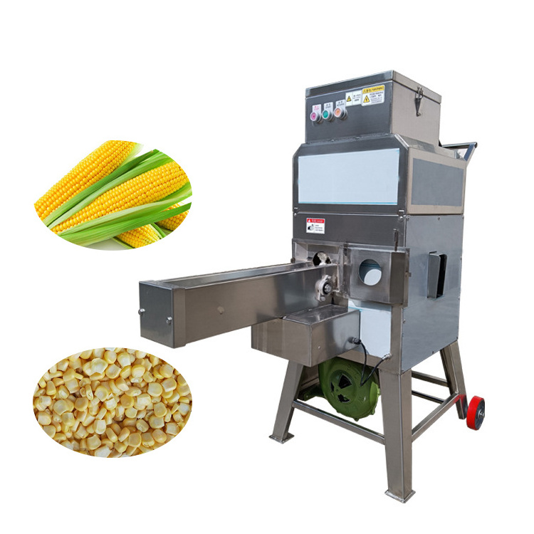 Automatic commercial used sweet corn seed cutter machine / automatic corn cob kernel remover / sweet corn cutting machine