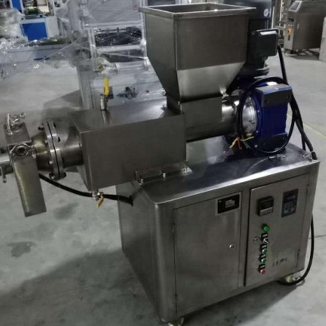 automatic small mini plodder machine for bar soap plodder making machine soap cutting extruder machine cutter with a stamp