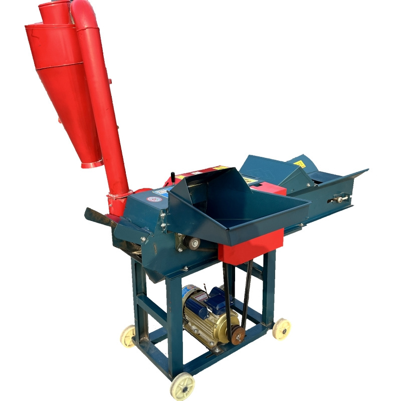 Factory price dry wet fresh green corn straw stalk chaff cutter / silage leaf grass cutting shredding chopping machine