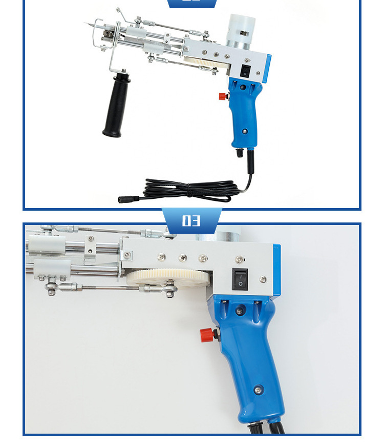 Carpet Weaving Gun Rug Cut And Loop Pile Pistol Tufting Gun