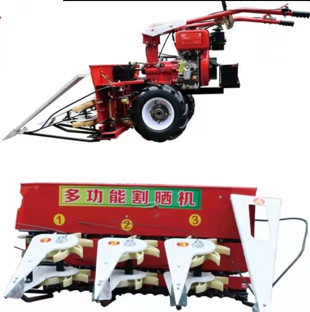 Mini Wheat Harvest Grain  Rice Paddy Reaper Swather