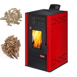 Indoor Smokeless Automatic Biomass wood Pellet Heating Furnace stove for home Family Household commercial