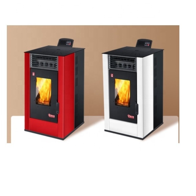 Indoor Smokeless Automatic Biomass wood Pellet Heating Furnace stove for home Family Household commercial