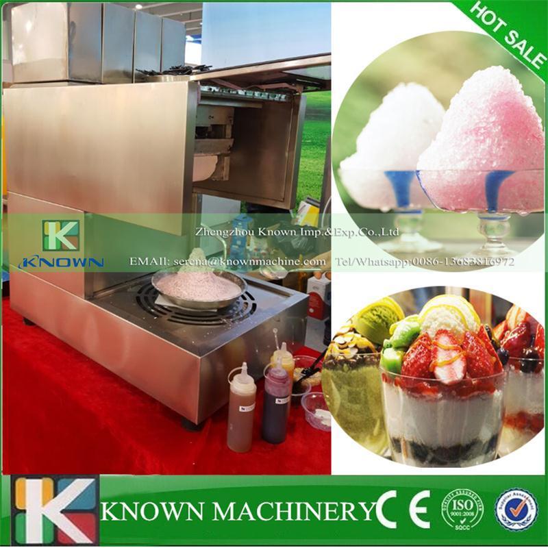 OEM Microcomputer control snow flake ice dry ice making machine