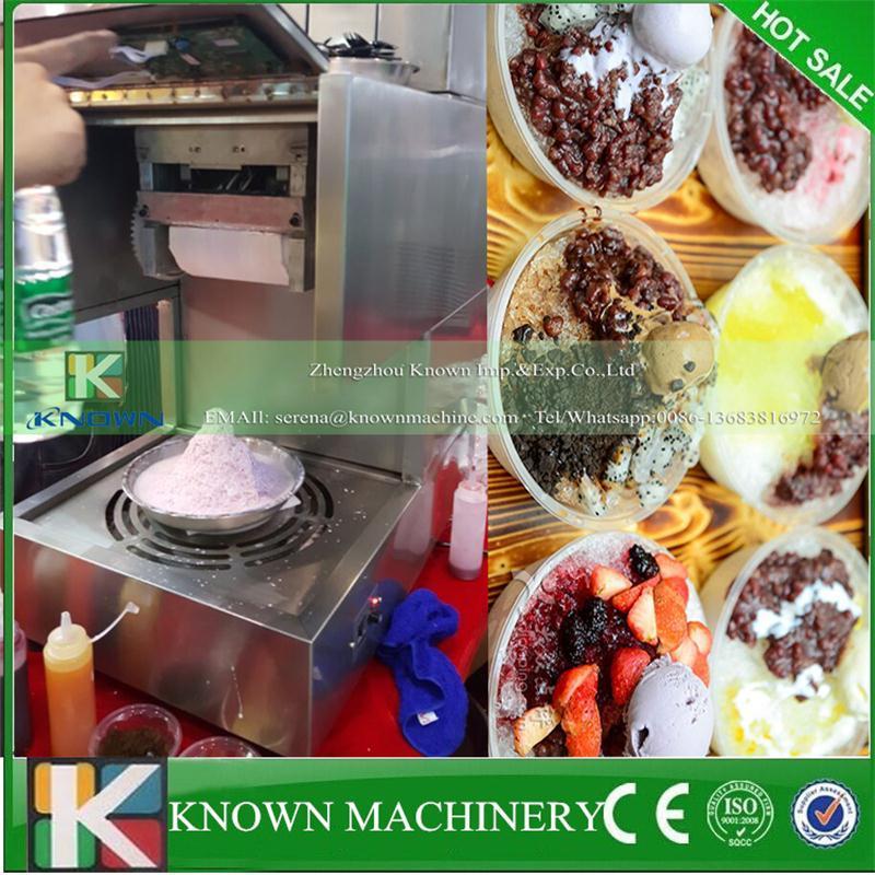 OEM Microcomputer control snow flake ice dry ice making machine