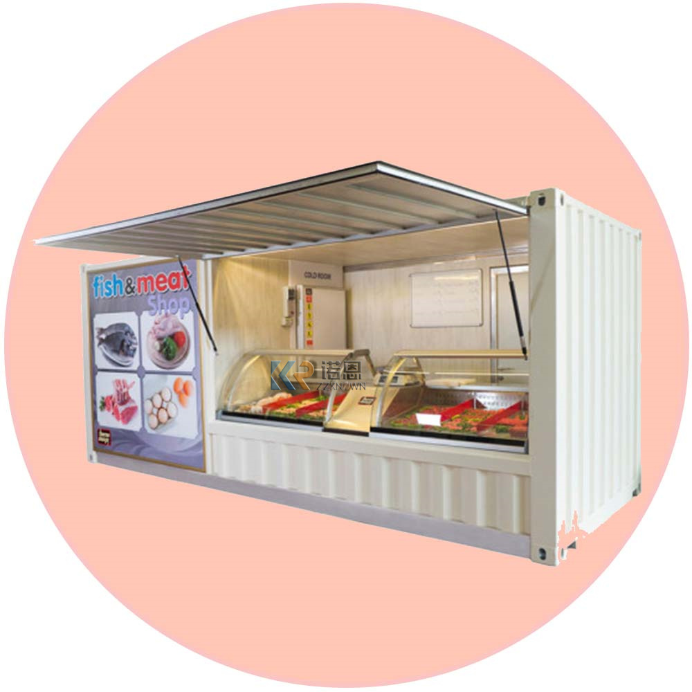 2024 Container Kiosk Prefabricated Modular Cheap Restaurant Building For Food Business Container Restaurant