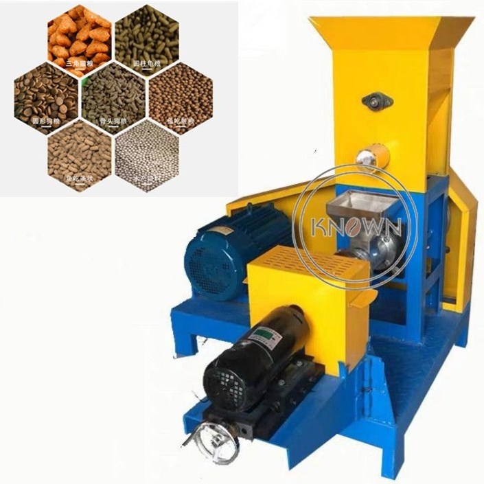 OEM Automatic fish,catfish, shrimps, crab cat,dog floating feed pellet mill machine