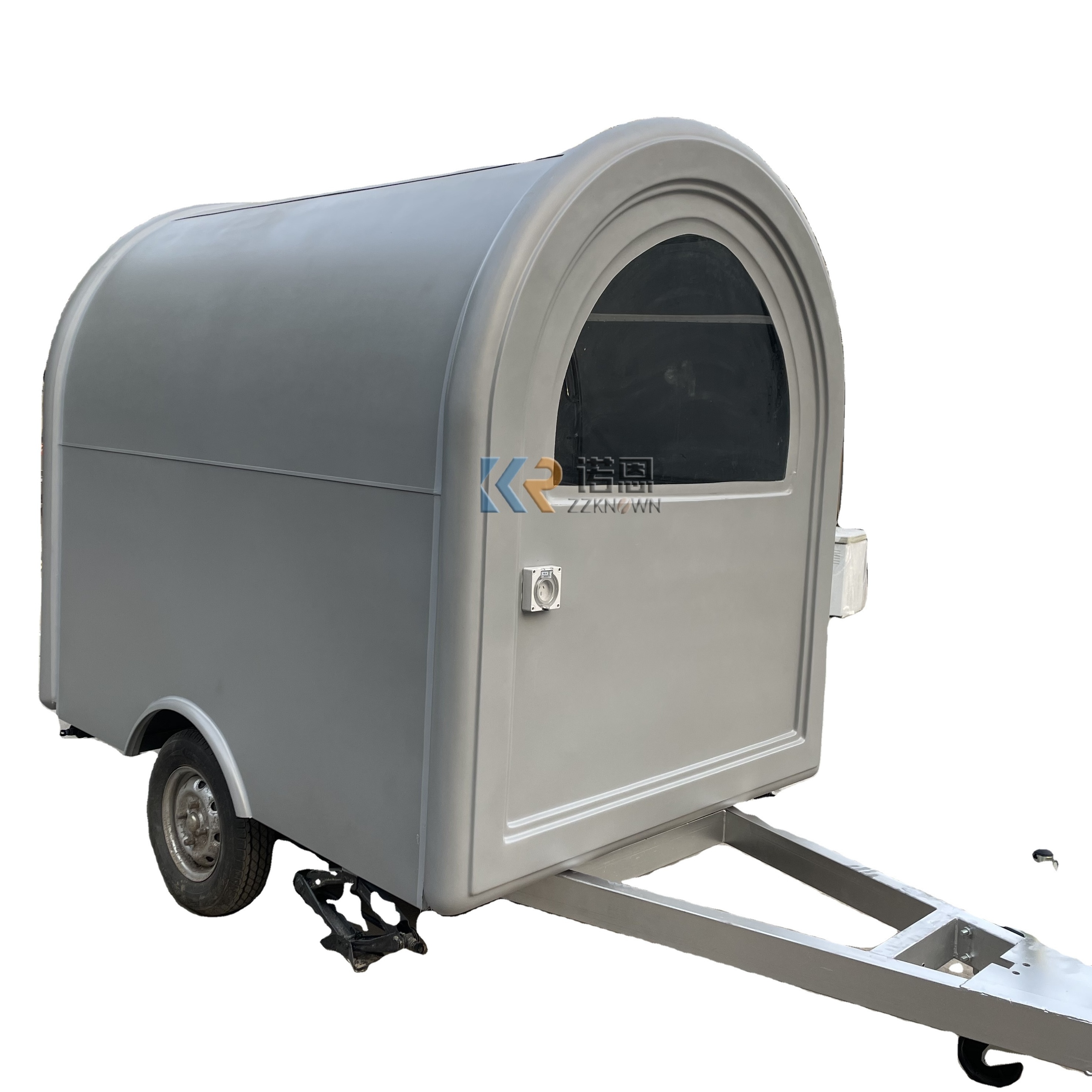 2024 OEM Food Truck Mobile Food Trailer with Four Wheels Coffee Bike Mobile Food Carts CE And DOT Approved