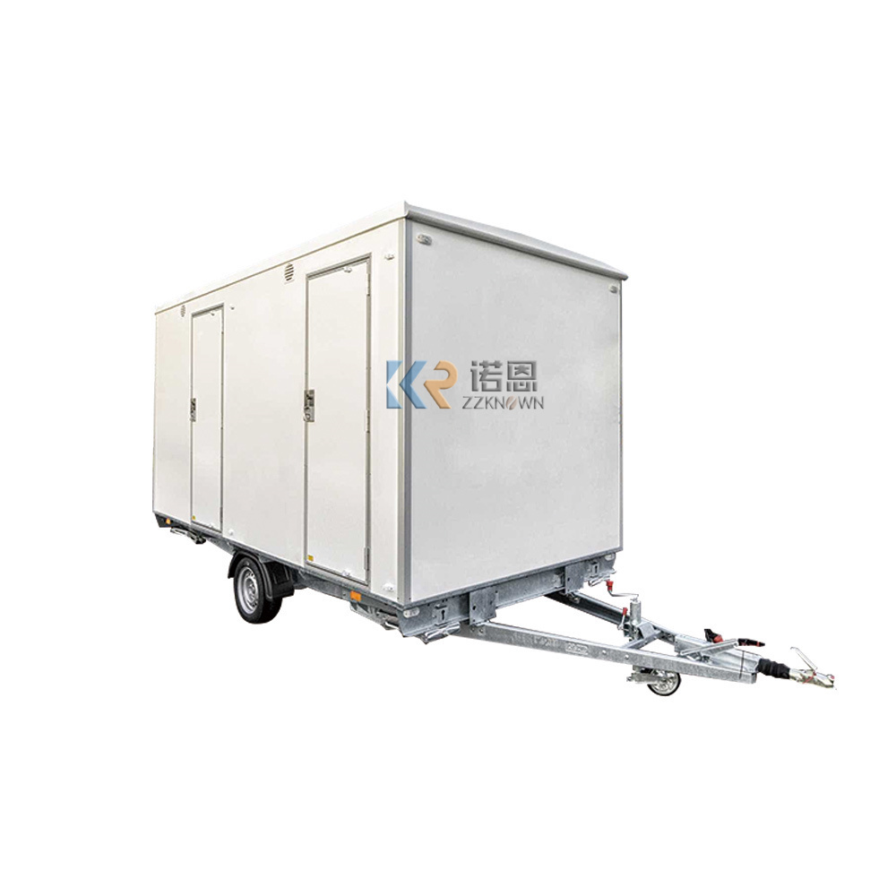 Portable Restroom Toilet Trailers Mobile Portability Plastic Camping Cabin Toilet For Sale Temporary Toilet Room with Shower