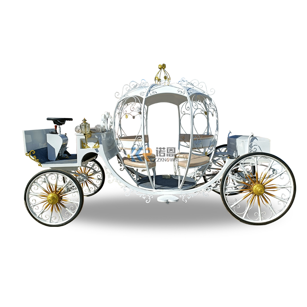 2024 Hot Sale Exclusive Design Luxury Classical Princess Royal Carriage Chinese Style Wedding Sightseeing Carriage