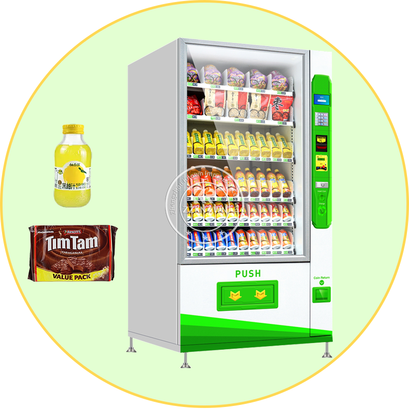 Purified Water Vending Machine  Portable Vendor Machine Cold Drink Vending Machine for Sale