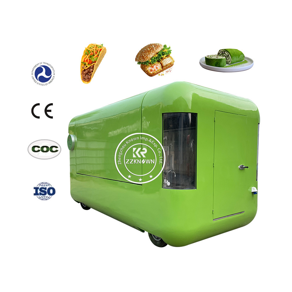 2024 Customized Free Shipping Airstream Food Trailer Craigslist Second Hand Food Truck Made In China