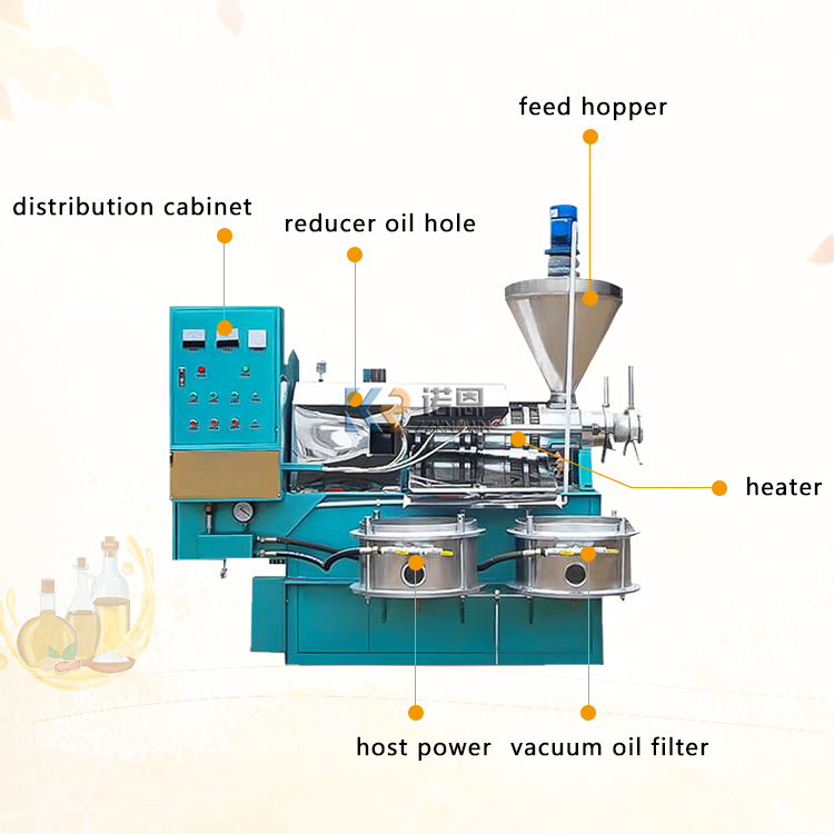 Commercial Palm Oil Expeller Coconut Avocado Extraction Fully Automatic Mustard Flax Seed Oil Press Machine