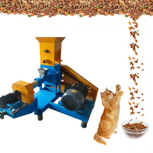 OEM Commercial Floating Fish Feed Pellet Making Processing Machine Cat Dog Feed Extruder Animal Food Making Machine for Sale