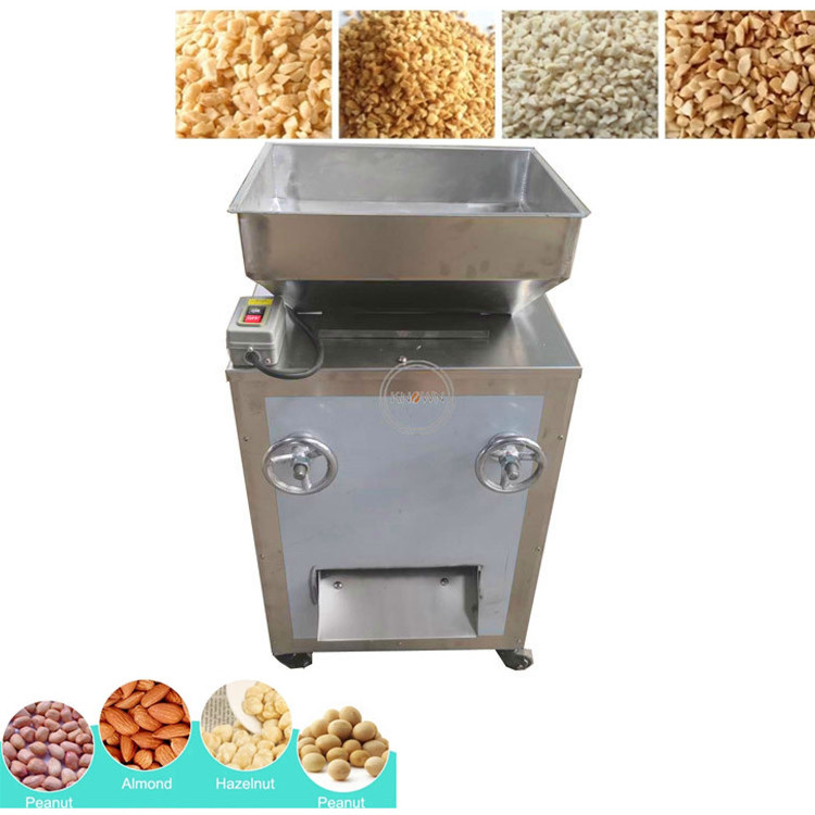 Automatic Walnut Almond Cutter Peanut Chopper Machine Nuts Cutting Machine Peanut Crushing  Equipment