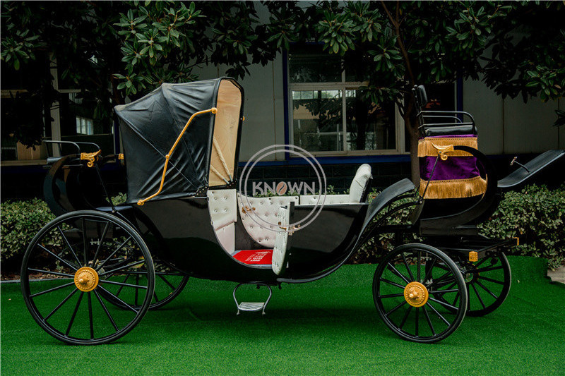 OEM Electric Horse Drawn Carriage Customized Fairy Tale Princess Sightseeing Cart Horse Wagon CE Certification