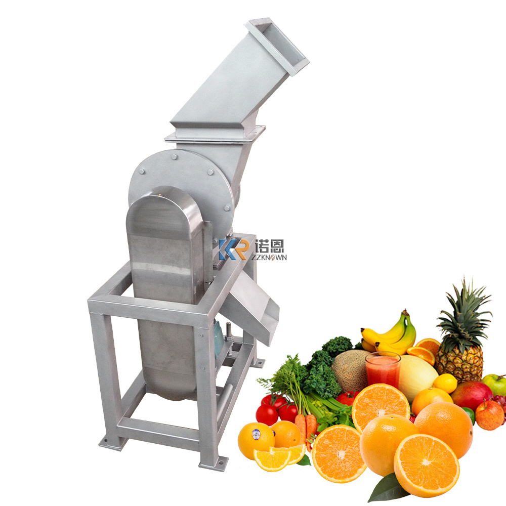 OEM Industrial Fruit Crusher for Apple Orange Kiwi Electric Grape Juicer Extractor Vegetable Crushed Machine