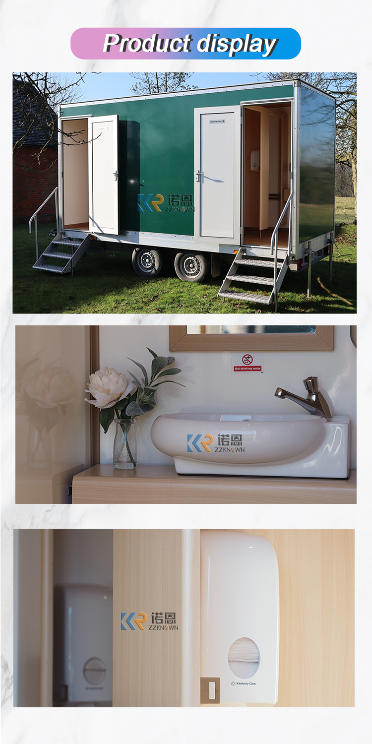 Trailer Prefab Prefabricated Bio Container Showers And Portable Toilet Shower Room House