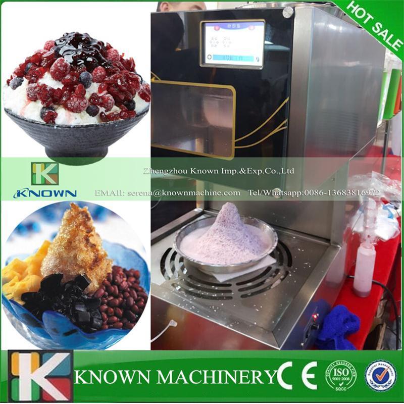 OEM Microcomputer control snow flake ice dry ice making machine