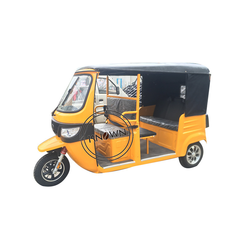 2024 6-7 Passengers Transport Electric Solar Tricycle Dumpertaxi Rickshaw DOT 4 Wheel Electric Scooter 60V Cargo Open 200 - 250W