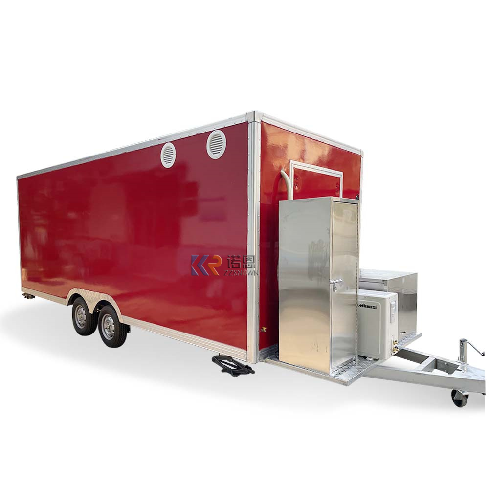 2024 Lemonade Kiosk Pavilion Outdoor Food Trailer Food Truck with Full Kitchen Equipment