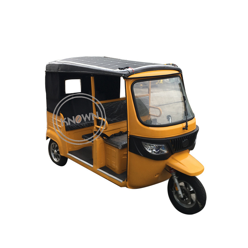 2024 6-7 Passengers Transport Electric Solar Tricycle Dumpertaxi Rickshaw DOT 4 Wheel Electric Scooter 60V Cargo Open 200 - 250W