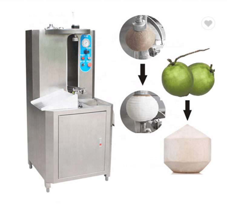 OEM High Efficiency Fruit Peeler Watermelon Peeling Machine Pineapple Coconut Peeler Machine