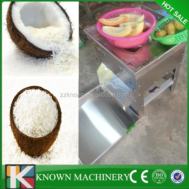 OEM Fruit and Vegetable coconut shredding flesh silk cutting processing machine