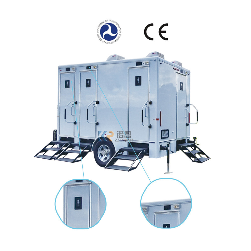 2024 China Outdoor Mobile Bathroom Portable Restroom Trailers Used Portable Toilets For Sale