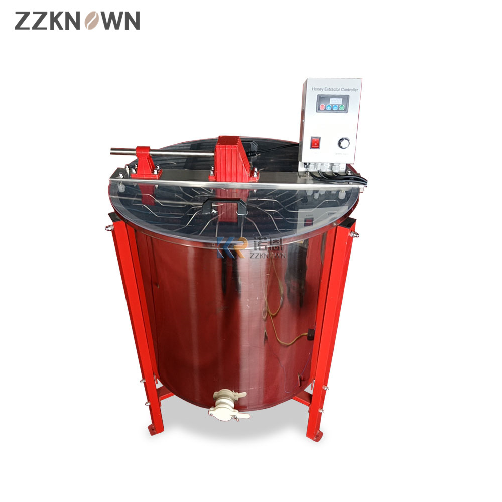 Honey Extractor Machine 4 Frames 6 Frame Electrical Centrifuge Honey Beehive Wax Separator Honey Extractor For Beekeeping Plant