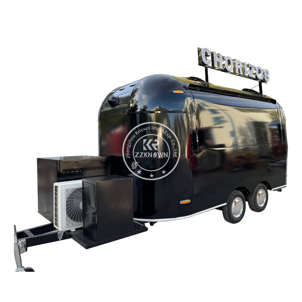 2024 Custom  Custom Coffee Food Trailer BBQ Fast Food Snack machines Mobile Food Truck Fully Equipped Kitchen Restaurant