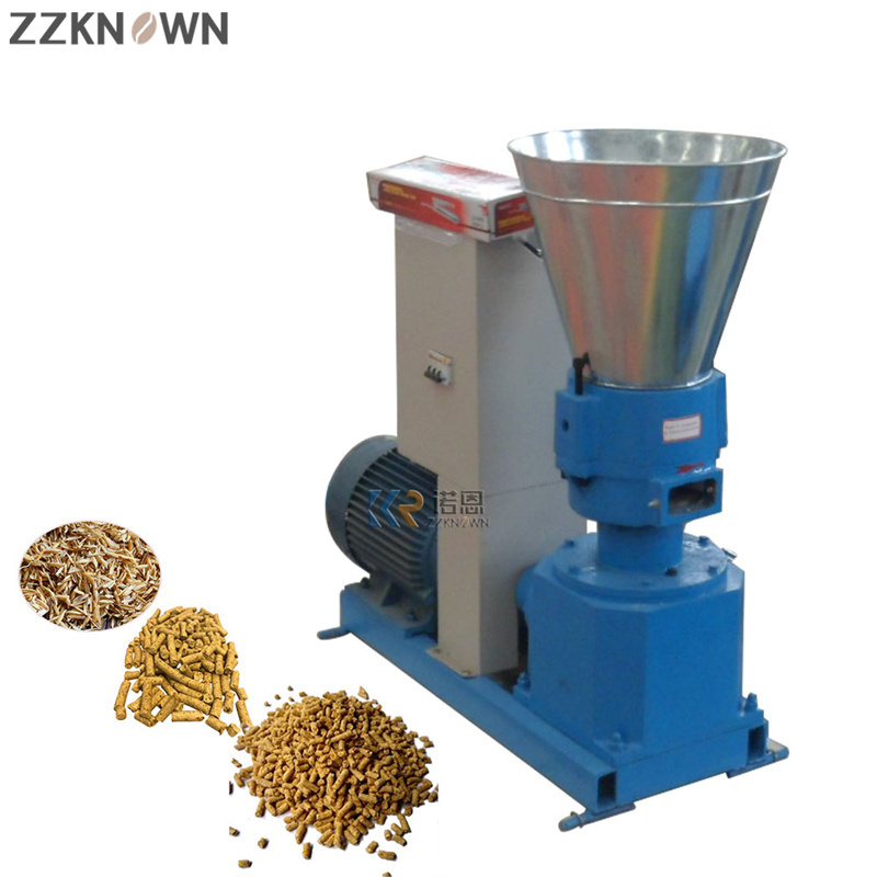 Farm Use Small Poultry Animal Feed Pellet Pelletizer Mini Chicken Feed Making Machine Livestock Food Miller Extruder Equipment