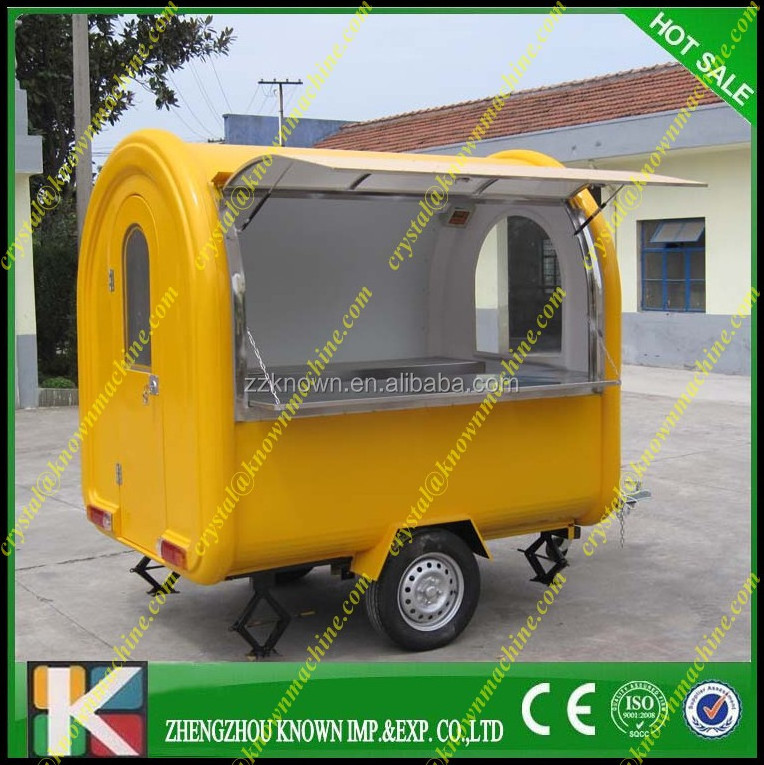 OEM Bike food cart street mobile coffee cart mobile food cart with wheels