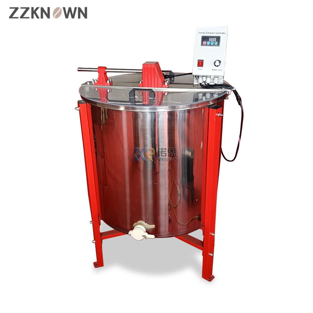 Honey Extractor Machine 4 Frames 6 Frame Electrical Centrifuge Honey Beehive Wax Separator Honey Extractor For Beekeeping Plant