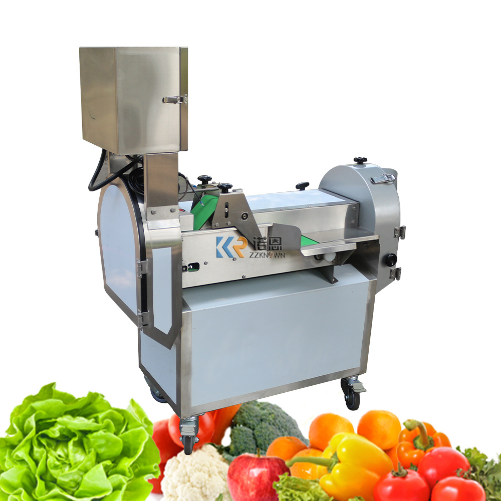 Double Head Automatic Vegetable Cutting Dicing Machine Potato Slicing Machinery Commercial Cabbage Leaf Cutter