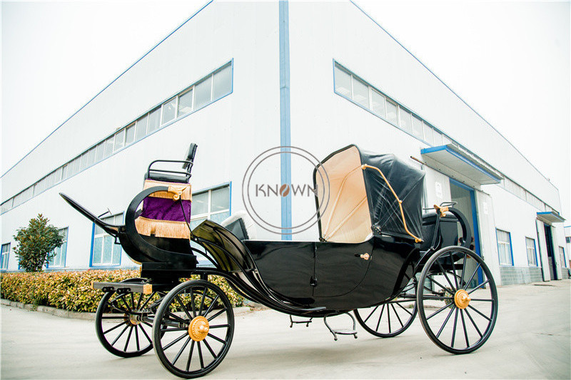 OEM Electric Horse Drawn Carriage Customized Fairy Tale Princess Sightseeing Cart Horse Wagon CE Certification