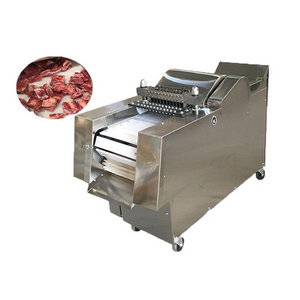 Electric Commercial Meat Cutting Machine Frozen Beef Cube Chicken Bone Saw Cutter for Sale