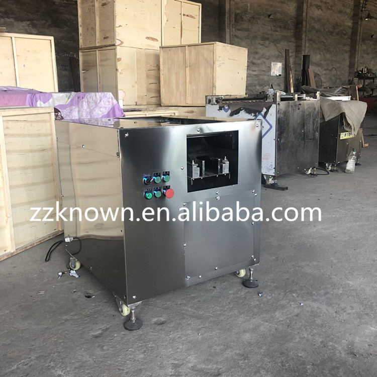 2022 High efficiency automatic beveled fish fillet slicing machine for fish machine cutter