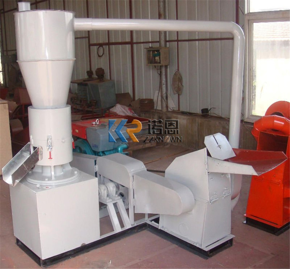 Pelletizer Hammer Mill Combined Pellet Making Machine For Producing Biomass Wood Pellet Animal Feeds Pellets Machine