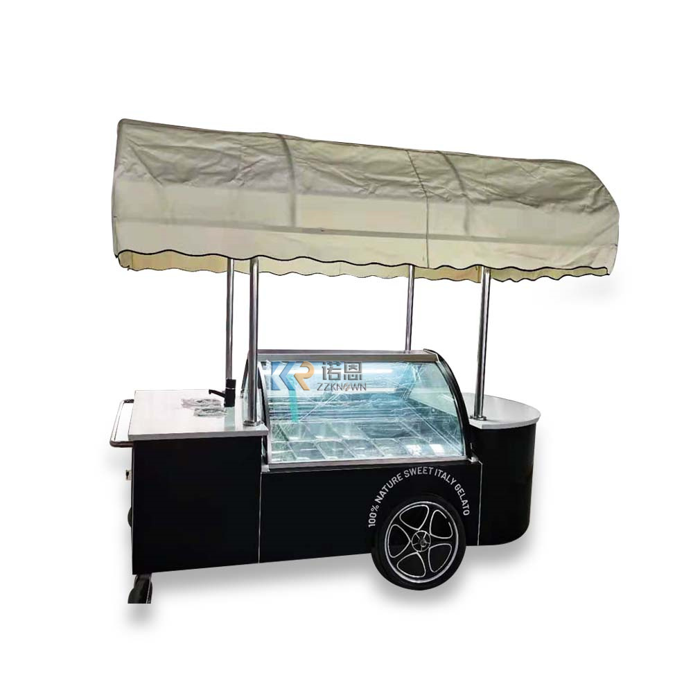 Electric Ice Cream Stainless Steel Hospital Food Delivery Cart In Saudi Arabia Food Truck