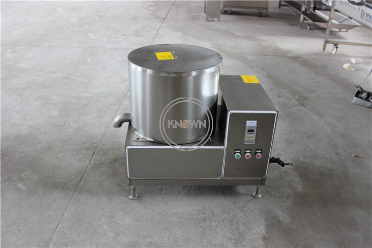 2022 80KG/H Multifunctional potato washing peeling cutting slicing washing peeling machine