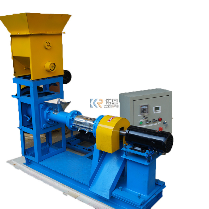 Automatic Fish Cattle Feed Machine Fish Feed Extruder Line Easier Operation Floating Fish Feed Mill Extruder Machine